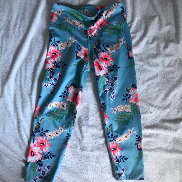 Girl’s leggings. Gap. Size 10. Floral print. - Picture 2 of 4